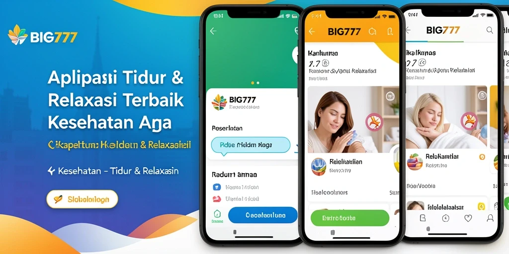 Tampilan antarmuka pengguna BIG777 yang menenangkan dan fungsional.