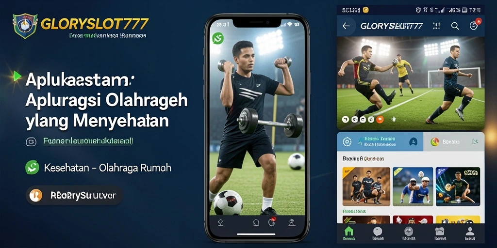 Tampilan antarmuka GLORYSLOT777 untuk olahraga di rumah yang interaktif.