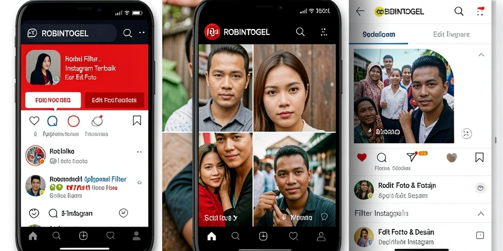 Antarmuka sederhana dengan beragam pilihan filter untuk Edit Foto.